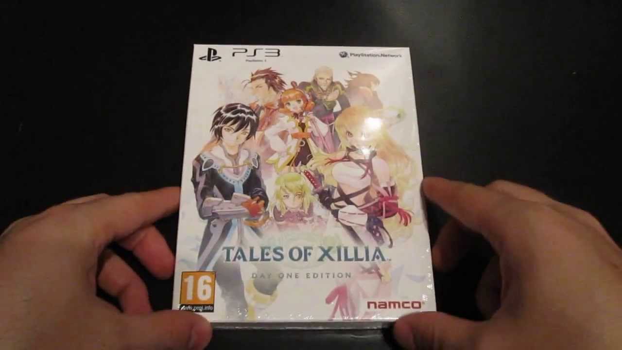 Unboxing Tales of Xillia - Day One Edition