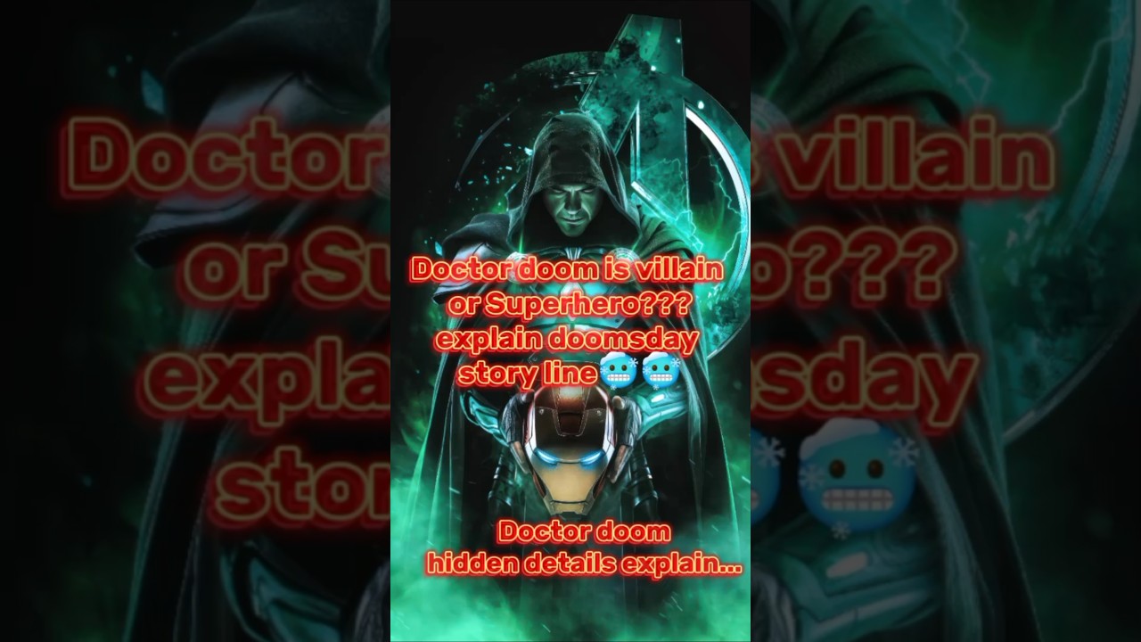 Doctor doom villain or Superhero?? explain dr.doom hidden details😨😰🥶