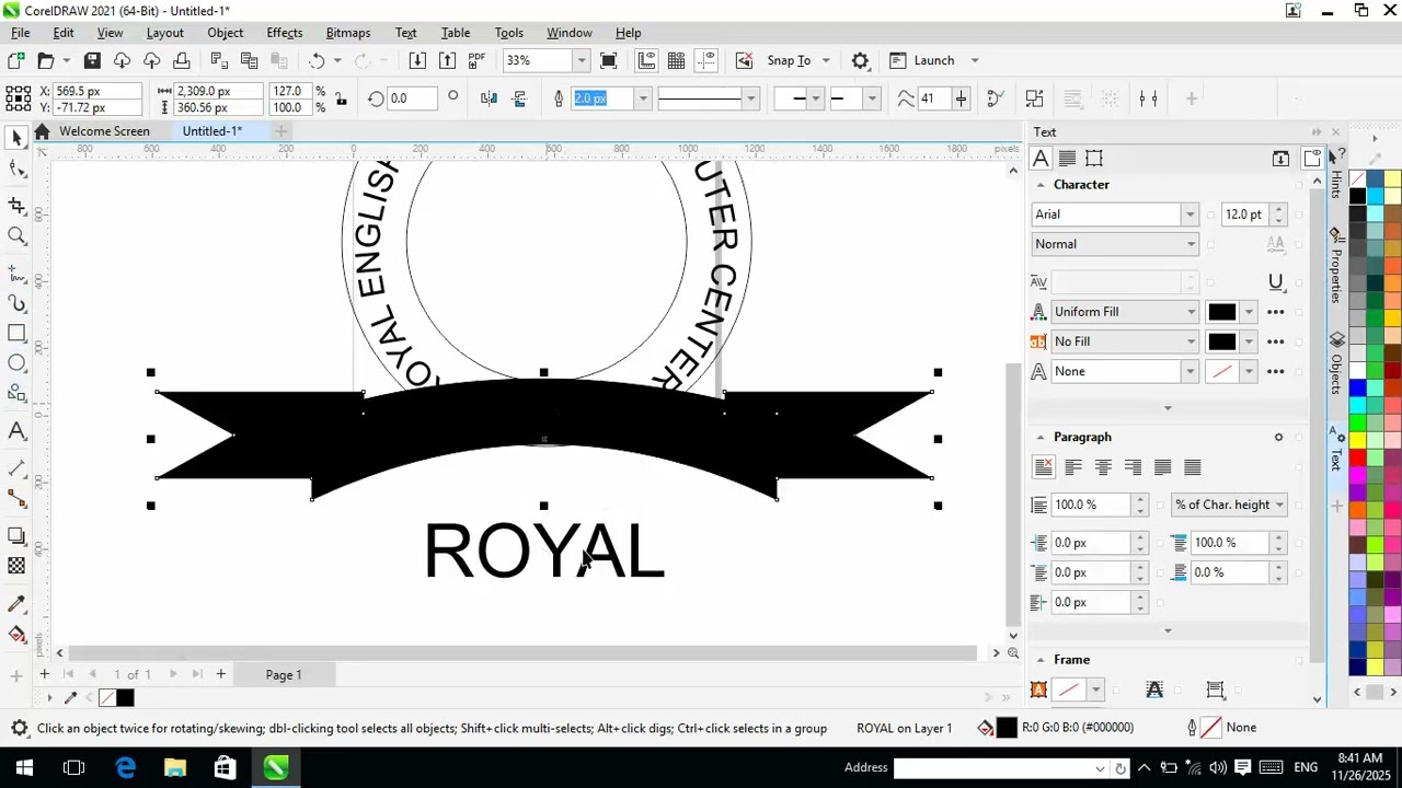 17TH CLASS IN CORELDRAW #coreldraw#coreldrawdesign#logodesign#graphicdesign#designinspiration