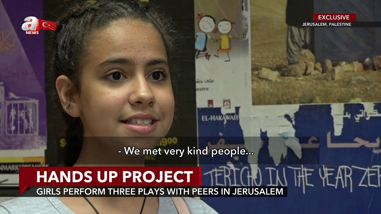 aNews: Hands Up Project performs in Jerusalem
