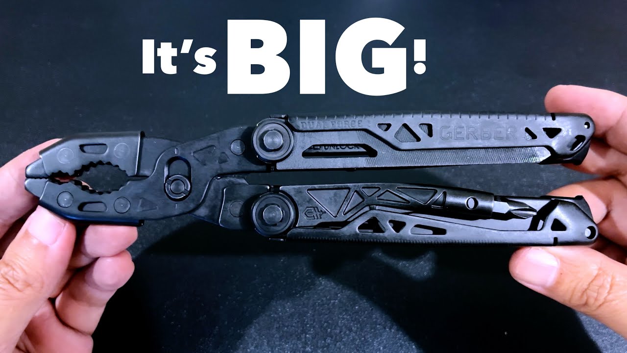 Gerber Dual Force: Он БОЛЬШОЙ! (и черный)