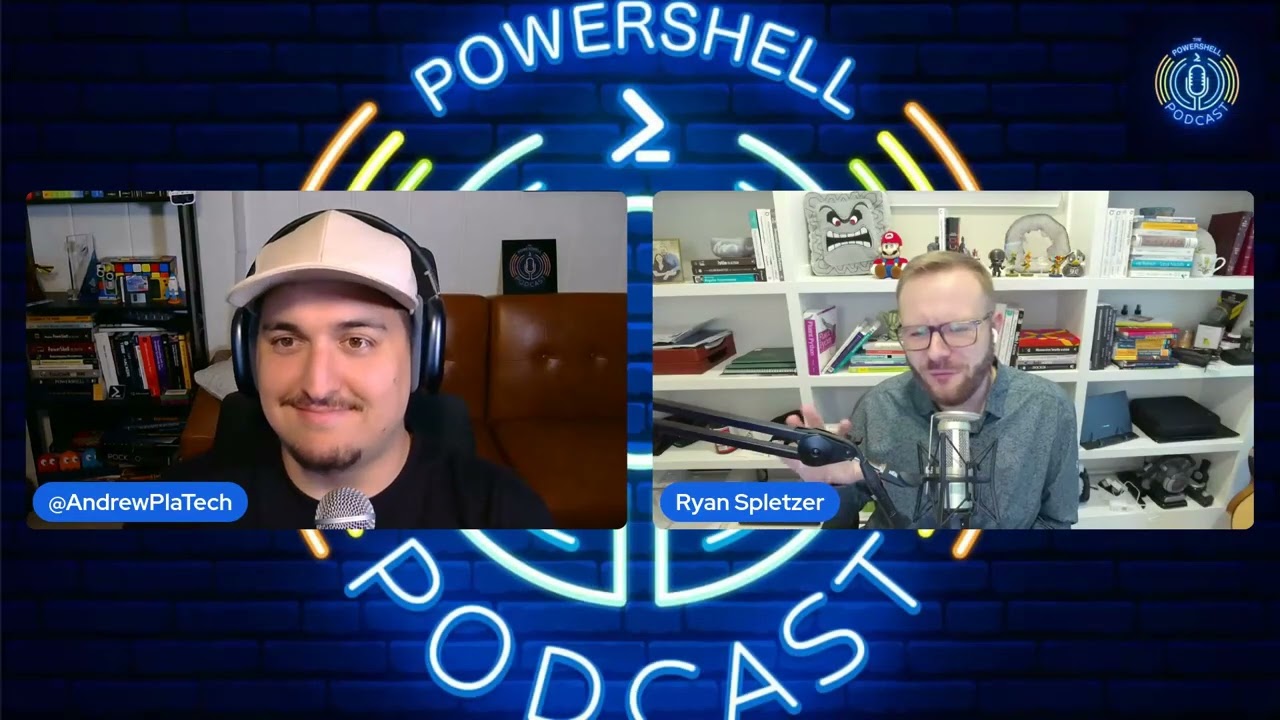 PowerShell to Distinguished Engineer with Ryan Spletzer. The PowerShell Podcast E208