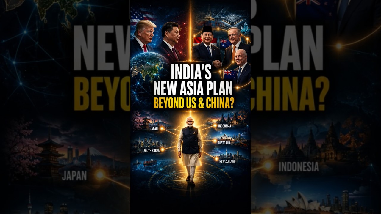India's New Strategy: Navigating the US-China Rivalry #Modi #China #America #Geopolitics #Trump