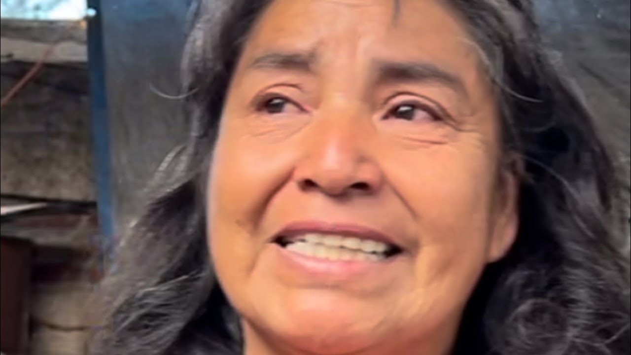 La señora que trabaja en fierro viejo !