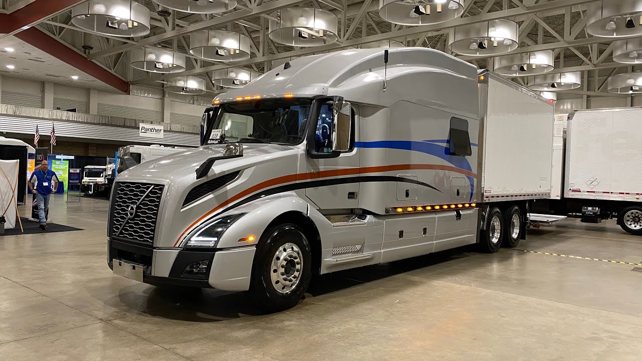 $300,000 Volvo VNL Expeditor Super Rig, with all the luxury of home, including the kitchen sink!