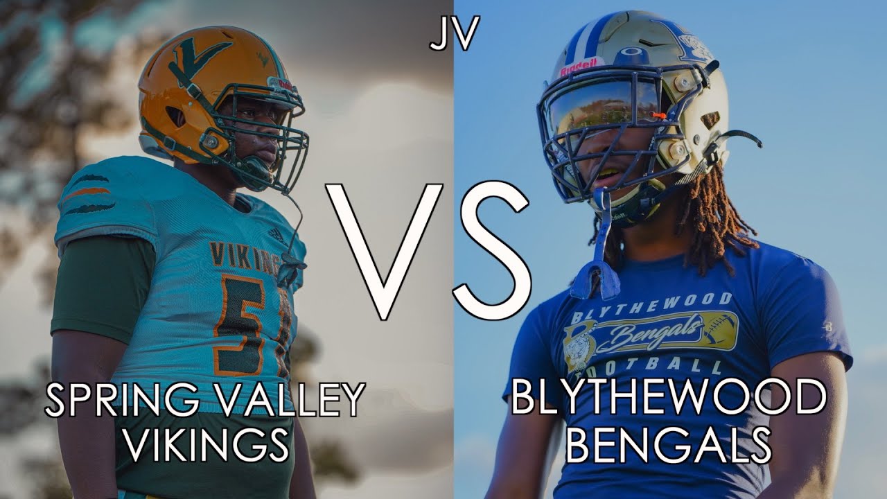 SPRING VALLEY VIKINGS VS BLYTHEWOOD BENGALS | JV | #BLYTHEWOOD #SPRINGVALLEY #JVFOOTBALL