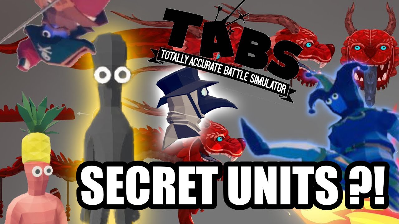 Every UNRELEASED TABS unit and its chances of it being in the *final release* !