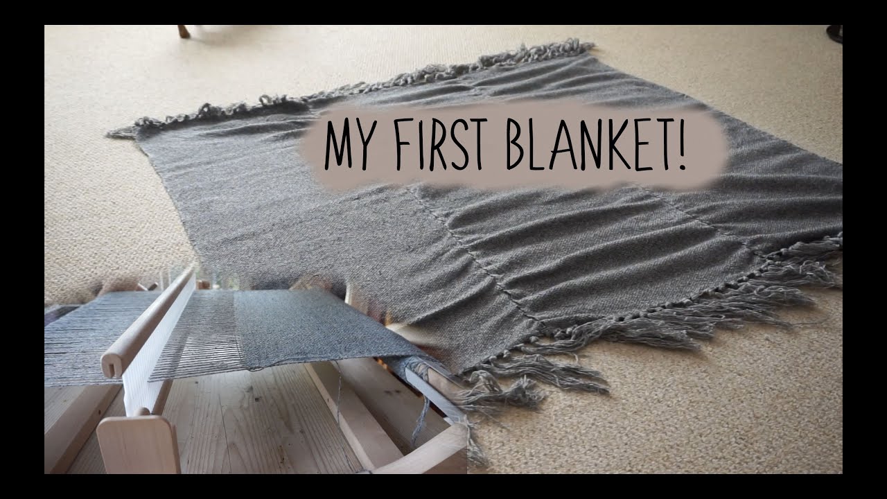 My First Blanket! - Weaving On The Ashford Rigid Heddle Loom
