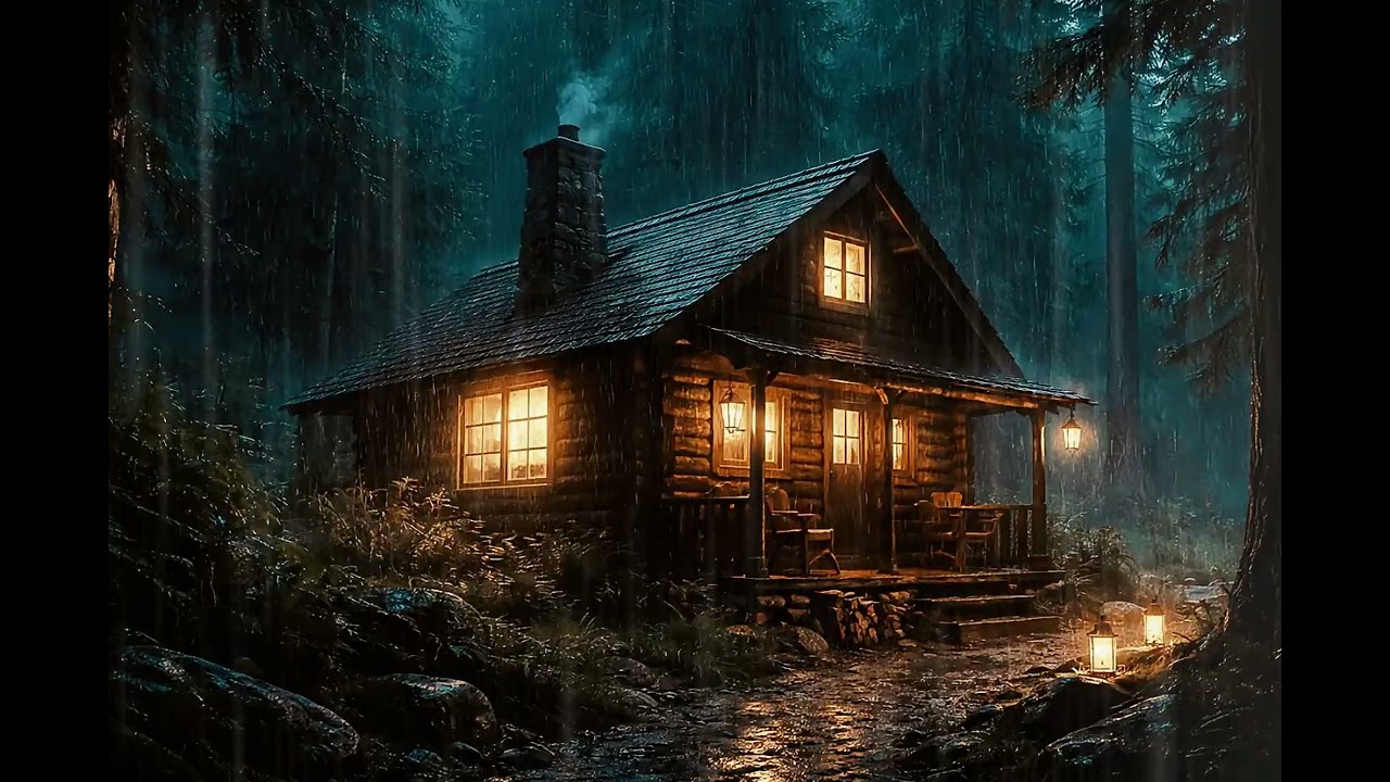 Heavy Rain Sounds at Night 🌧️ Relaxing Rain Ambience for Deep Sleep