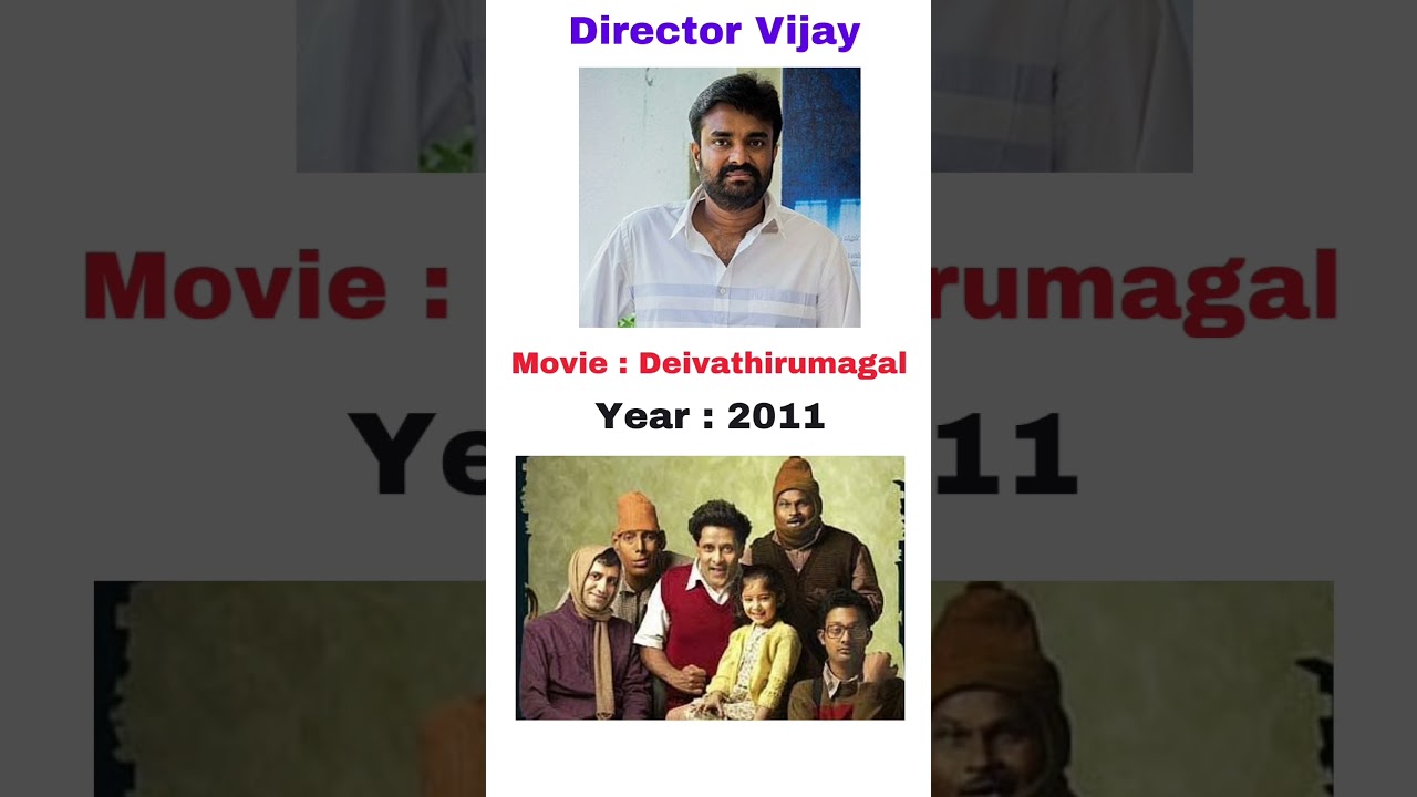 Director Vijay Tamil movies //VPDI Rockz #Shorts #Director #vijay #tamil movies