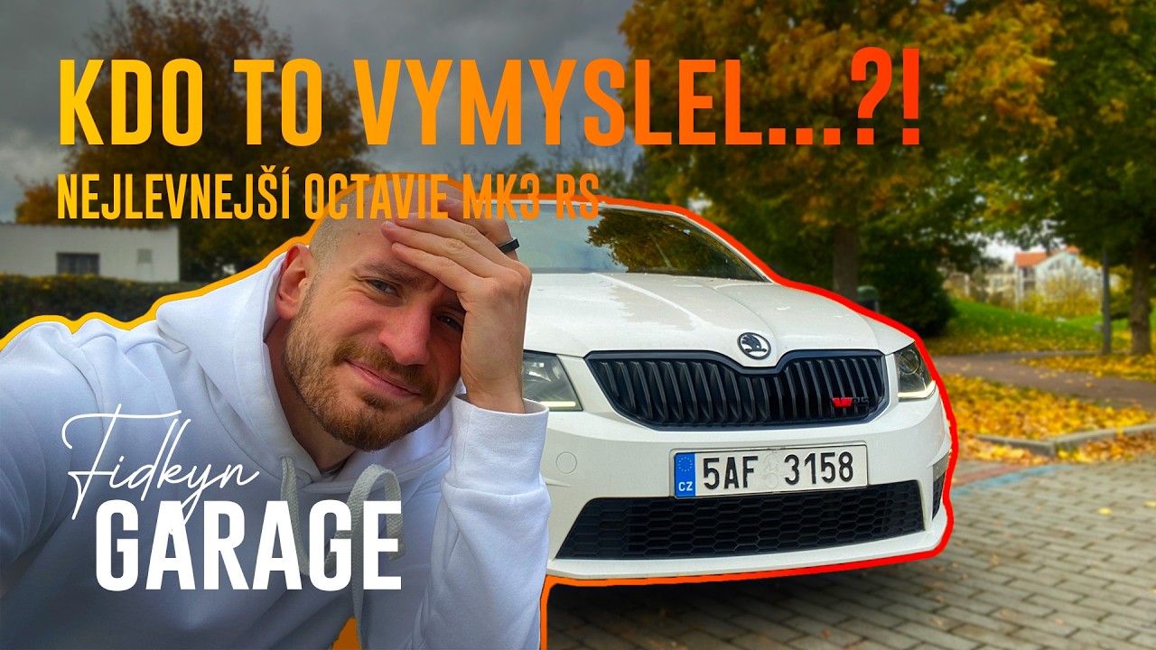 VÝMĚNA MASKY NEJLEVNĚJŠÍ OCTAVIE MK3 RS TDI