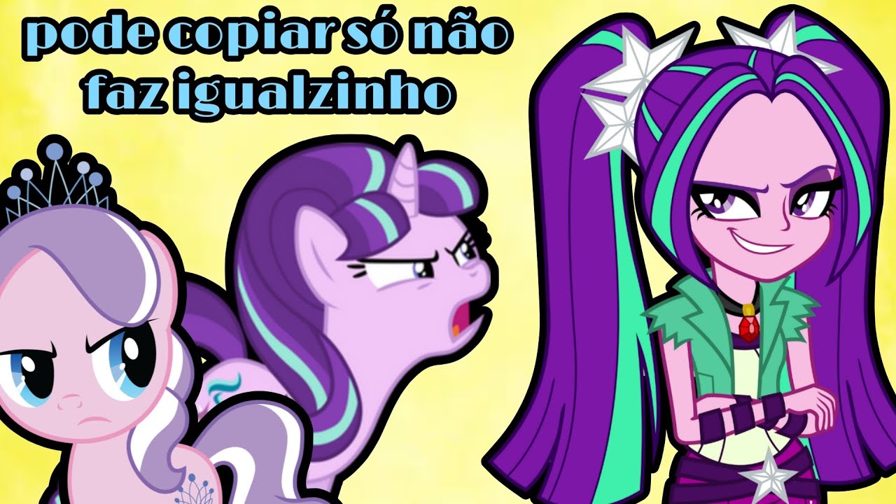 PERSONAGENS DE MLP QUE SÃO IDÊNTICOS 😀➡🤠