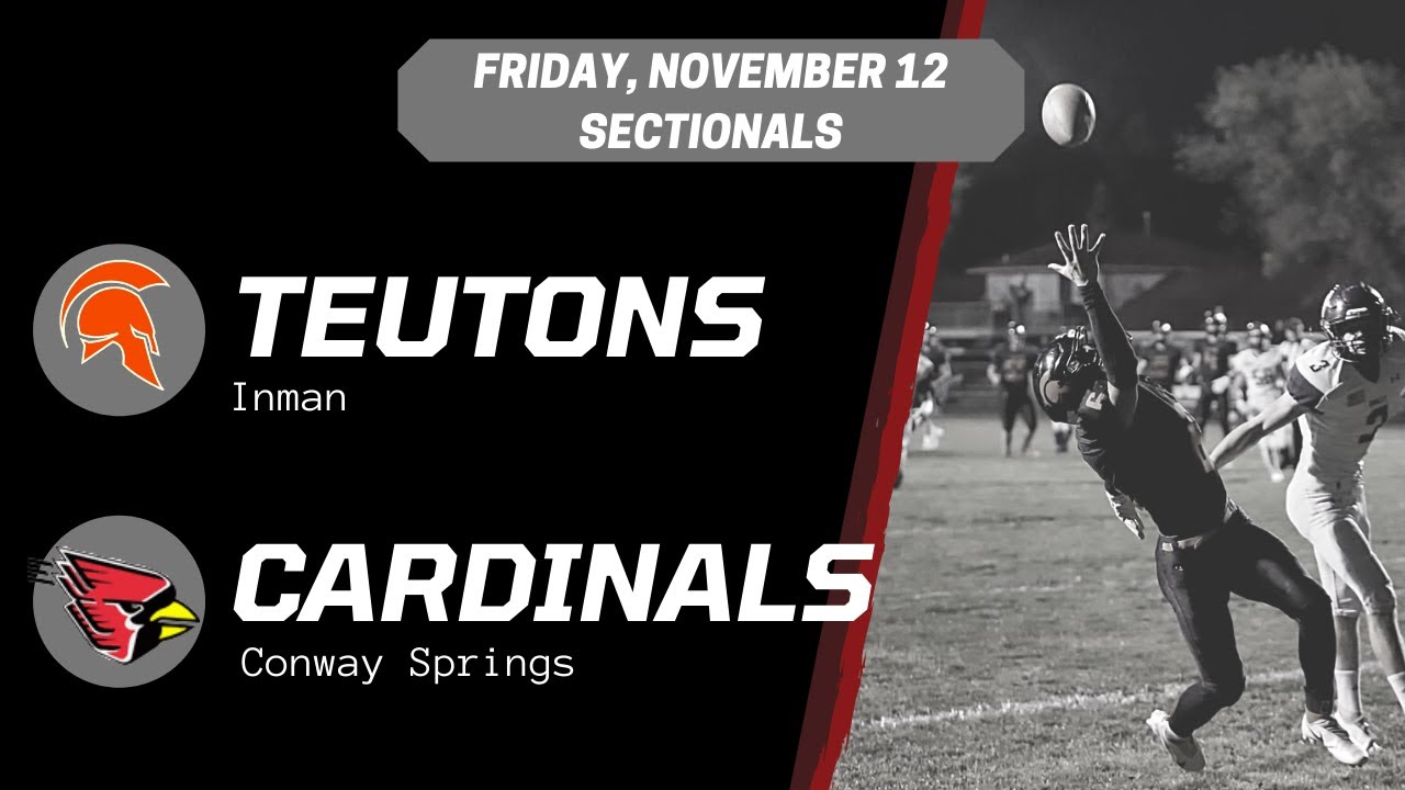 11/12 Inman vs Conway Springs (Sectionals)