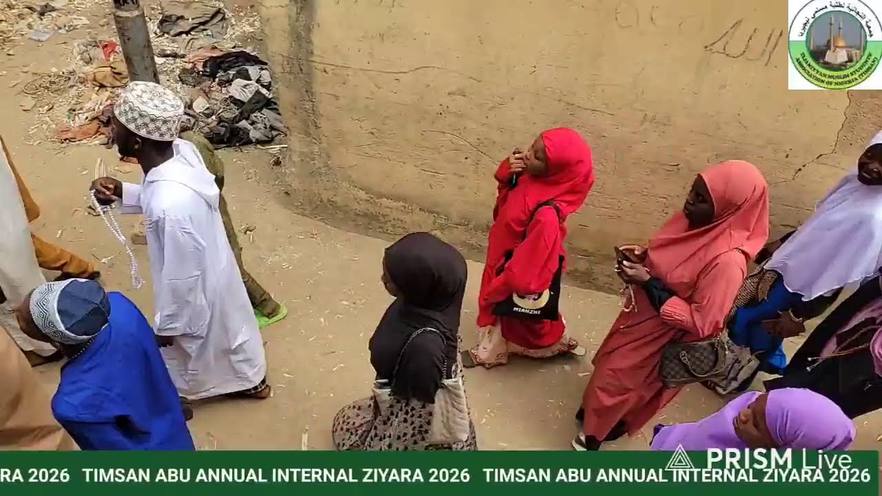 Timsan Abu Zaria Annual Internal Ziyara.  Zawiyya of Sheikh Abdulkadir Zaria