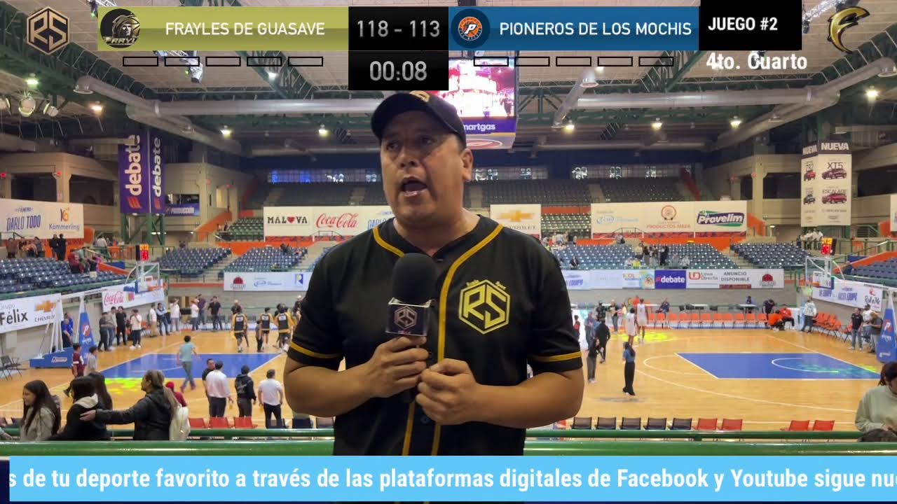 Copa de Basquetbol Cibacopa DIF Sinaloa 2026 Juego con causa. Frayles vs Pioneros Juego #2