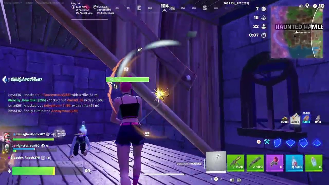 25 kills with everyone on different devices.