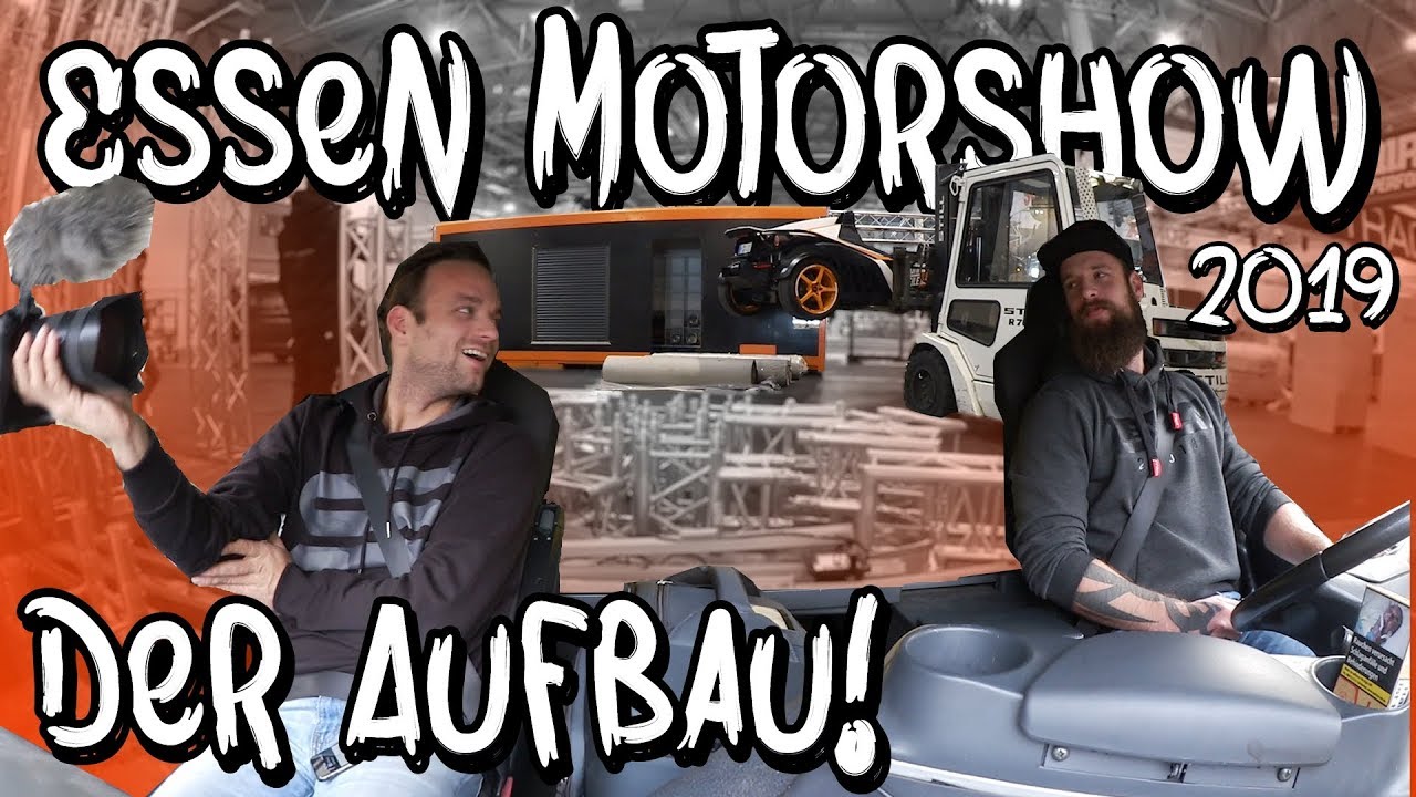 Essen Motorshow 2019 - Der Aufbau und die Geschichte der Messe! | Philipp Kaess | Arlows |