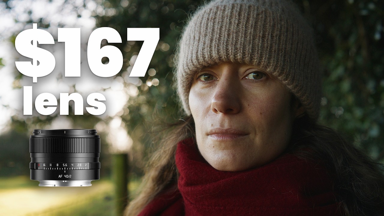 The Cheapest Lens I've Ever Used... (Nikon ZR / LUMIX S1ii)