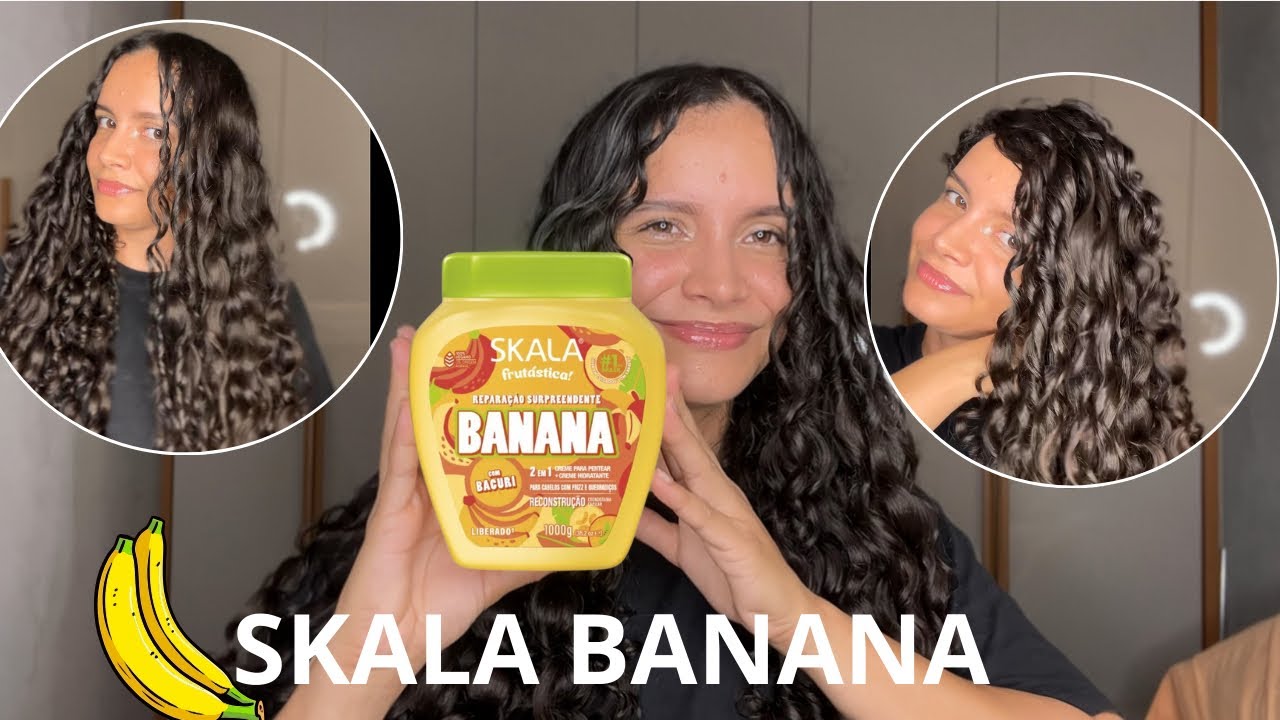 TESTEI O CREME DE BANANA DA SKALA FRUTÁSTICA