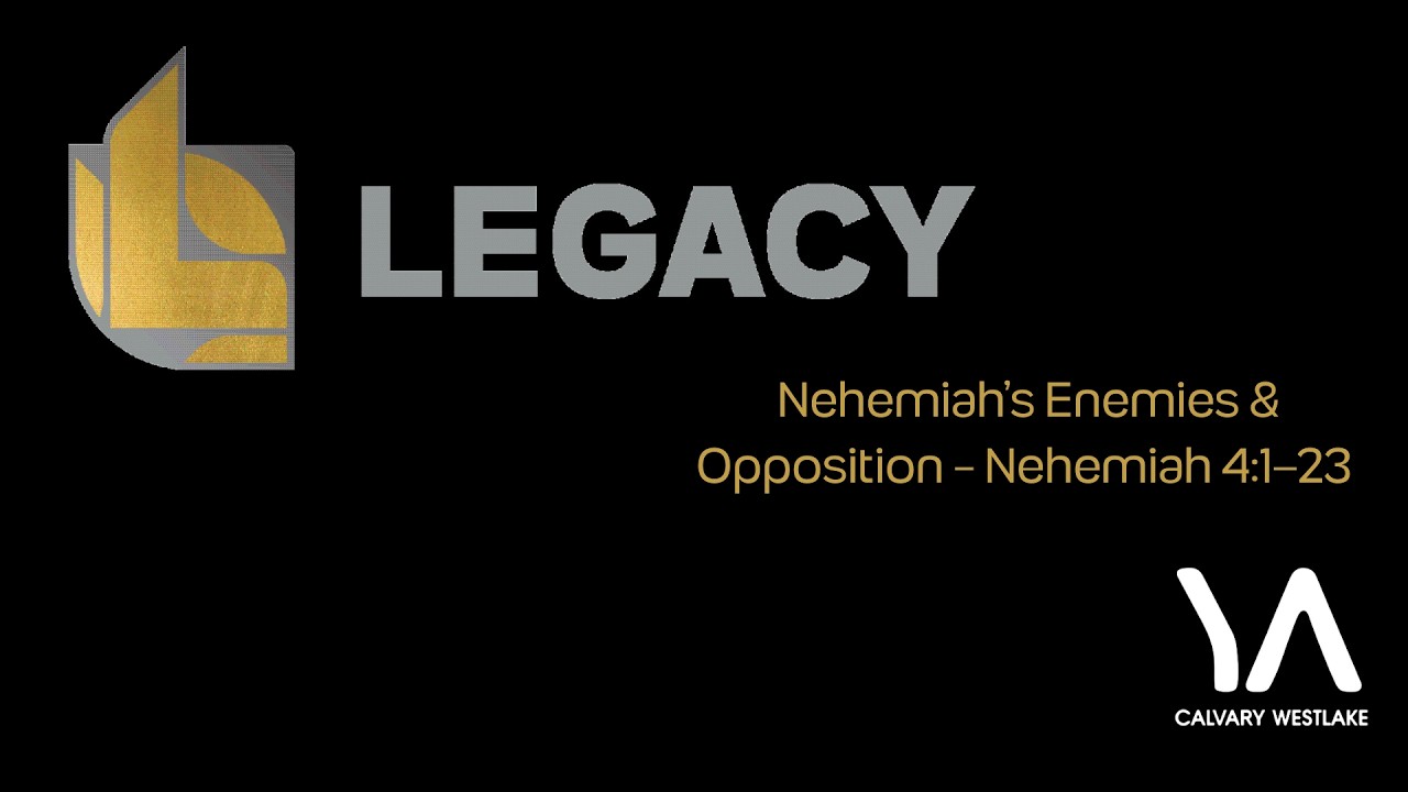 YA – Legacy | Nehemiah’s Enemies