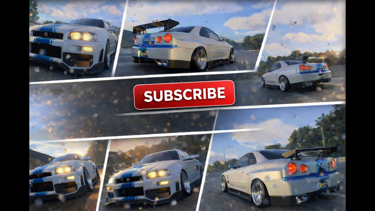NISSAN SKYLINE GTR R34#thecrewmotorfest #gameplay