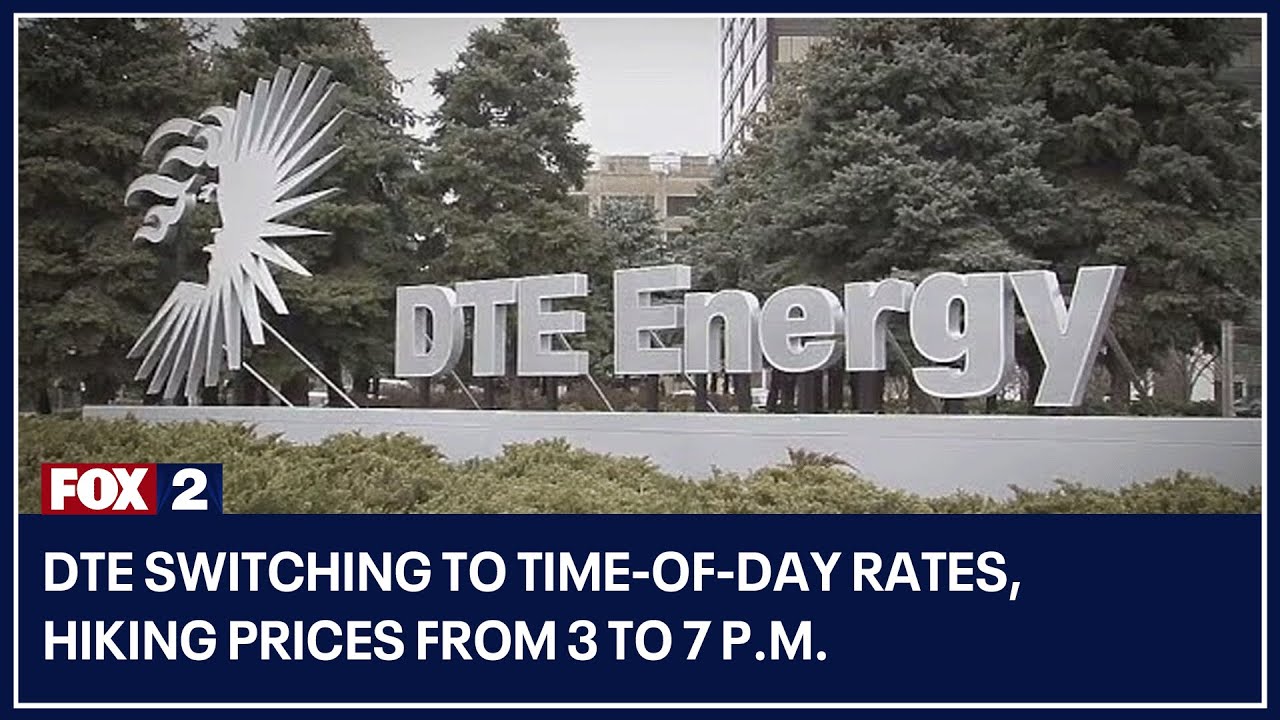 DTE switching to time-of-day rates, hiking prices from 3 to 7 p.m.