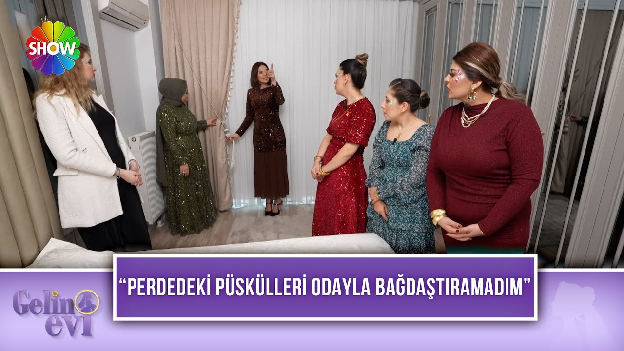 Yatak odasındaki perdeler gelinlerin gözünden kaçmadı! | Gelin Evi 1648. Bölüm