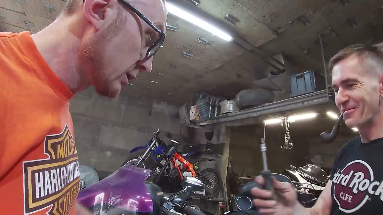 Первое  ТО при покупке HARLEY DAVIDSON  из Америки.