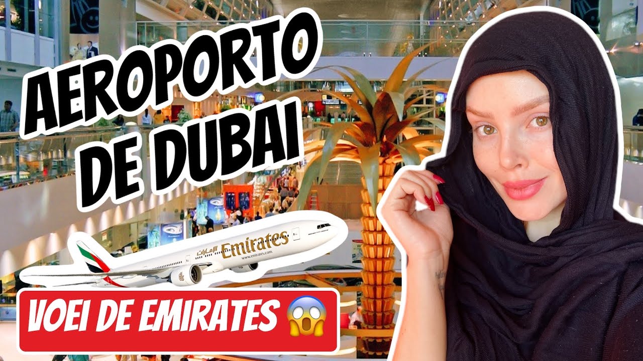 Conexão de 10 HORAS no AEROPORTO de DUBAI