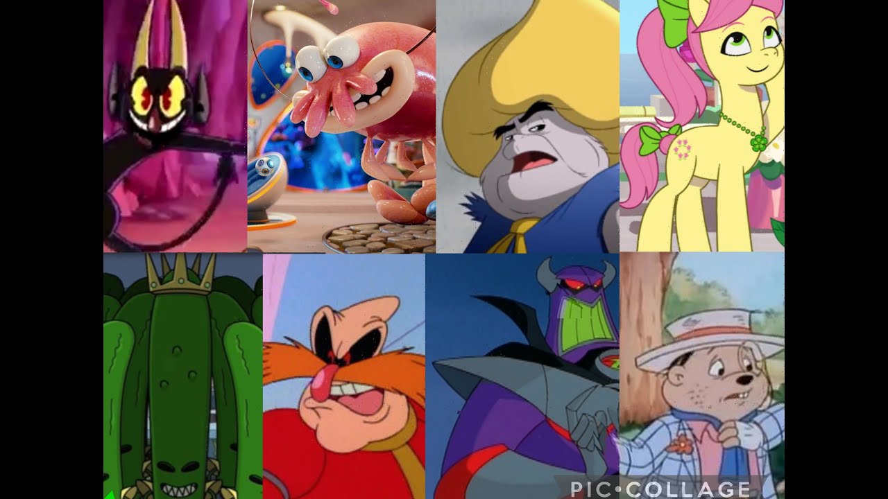 Defeats of My Favourite Cartoon Villains Part 1