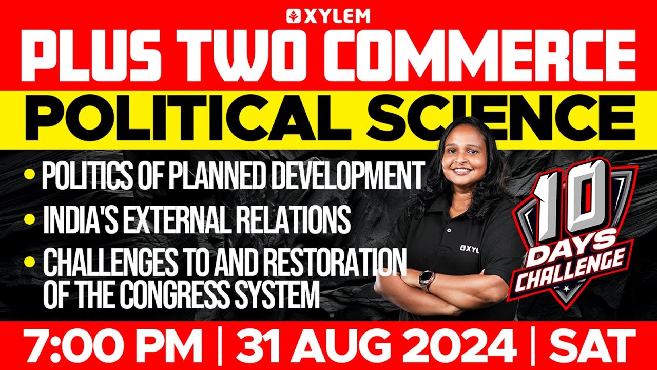 Plus Two Commerce - Political Science | Politics Of Planned Development, India's External Relations