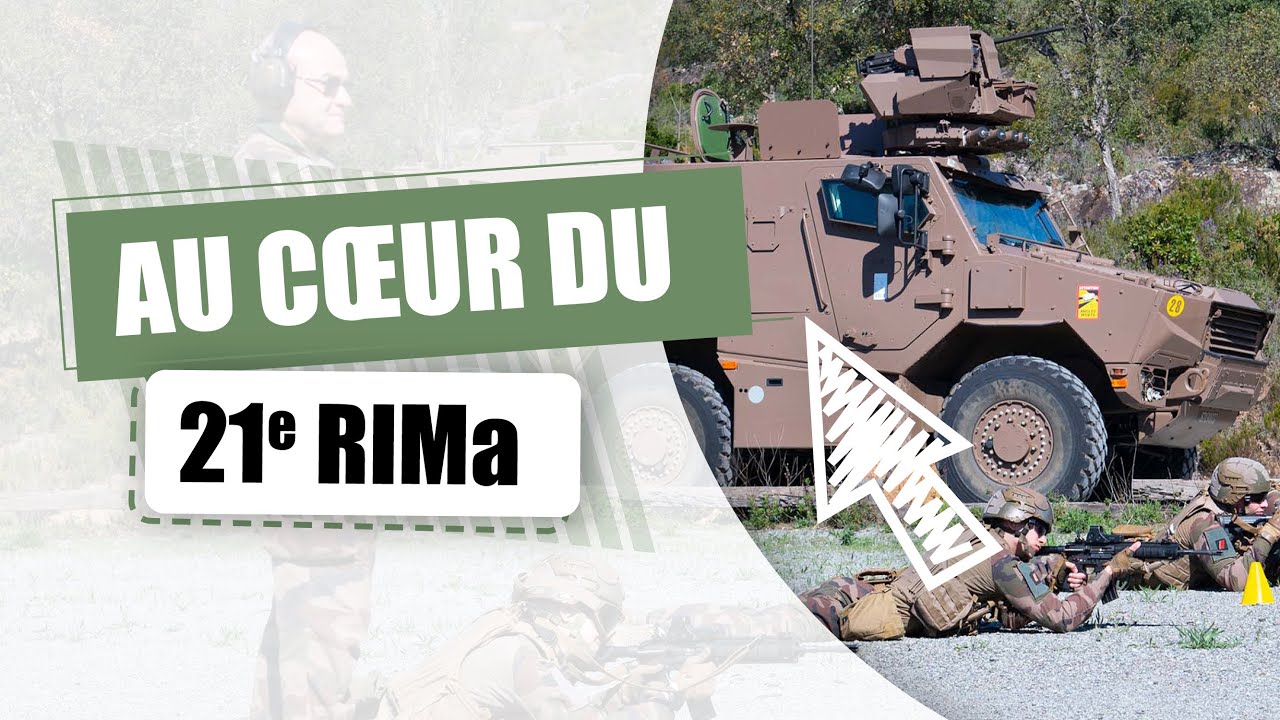 Au cœur du 21ème Régiment d’Infanterie de Marine de Fréjus.