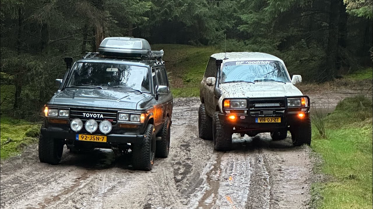 HJ61 and HZJ80 Offroad!