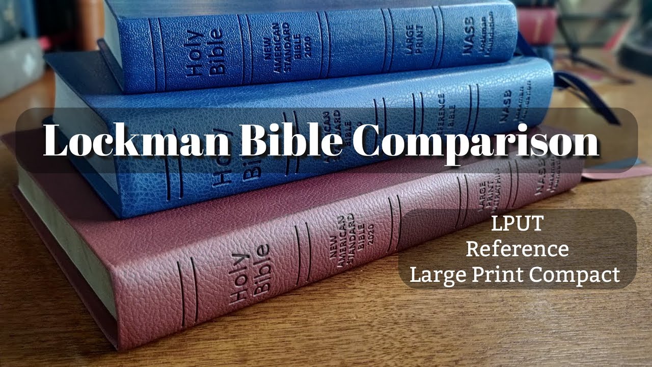 Lockman NASB 2020 Bible Comparison