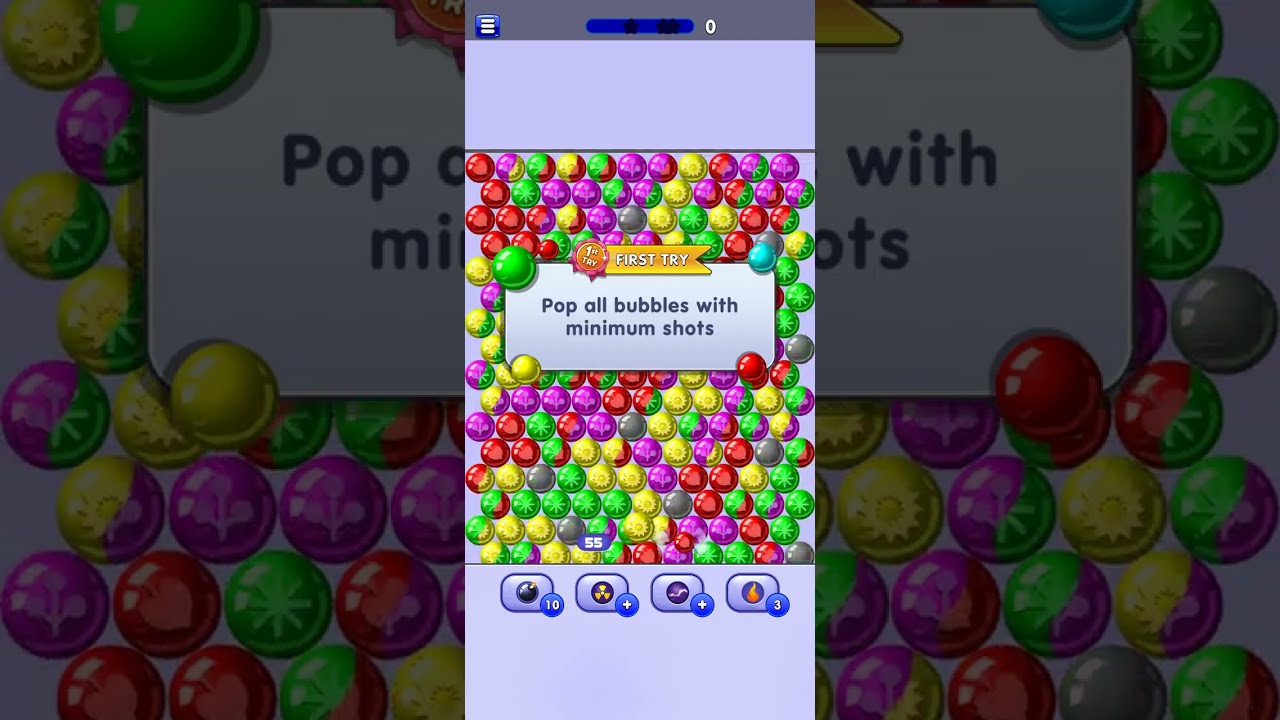 Bubble shooter Game de bolinhas coloridas bubble shooter vídeo Game