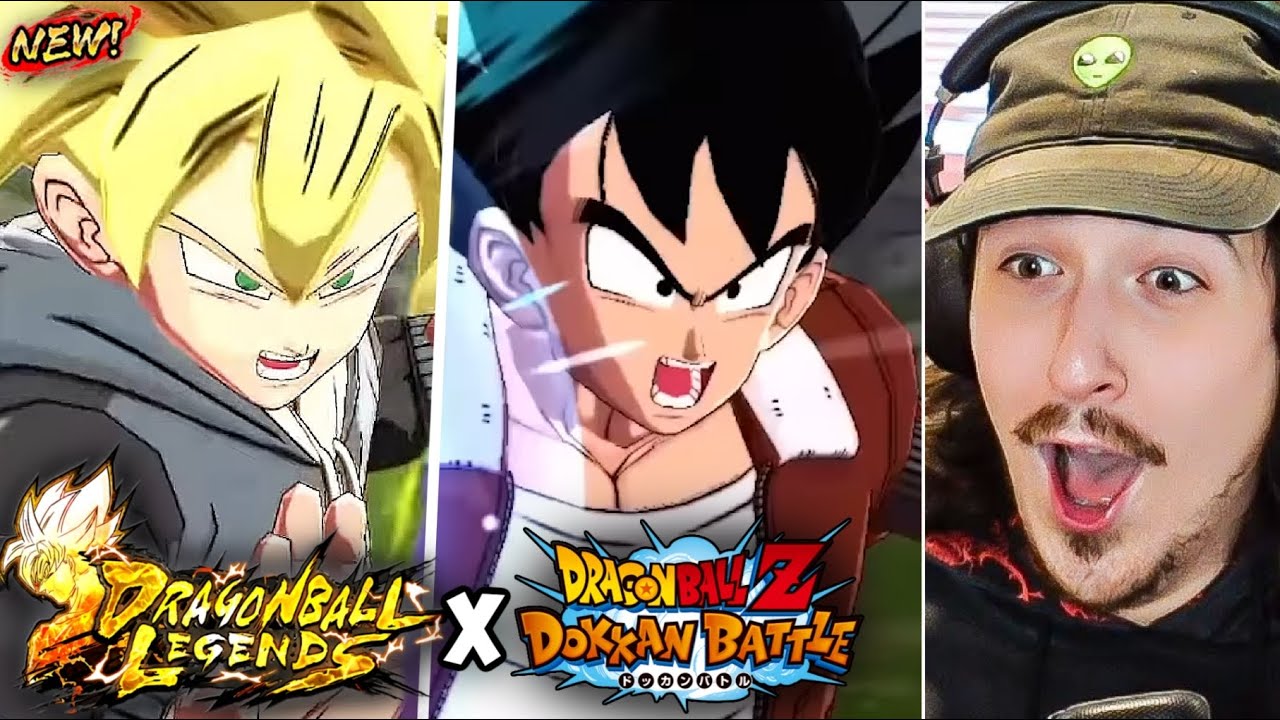 НОВАЯ реакция на трансляцию в честь 40-летия Dragon Ball Legends x Dokkan Battle!
