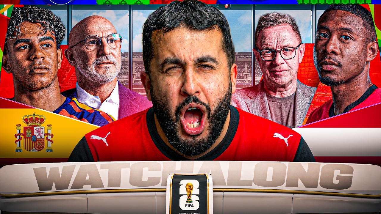 SPAIN VS AUSTRIA I WORLD CUP 2026 WATCHALONG!