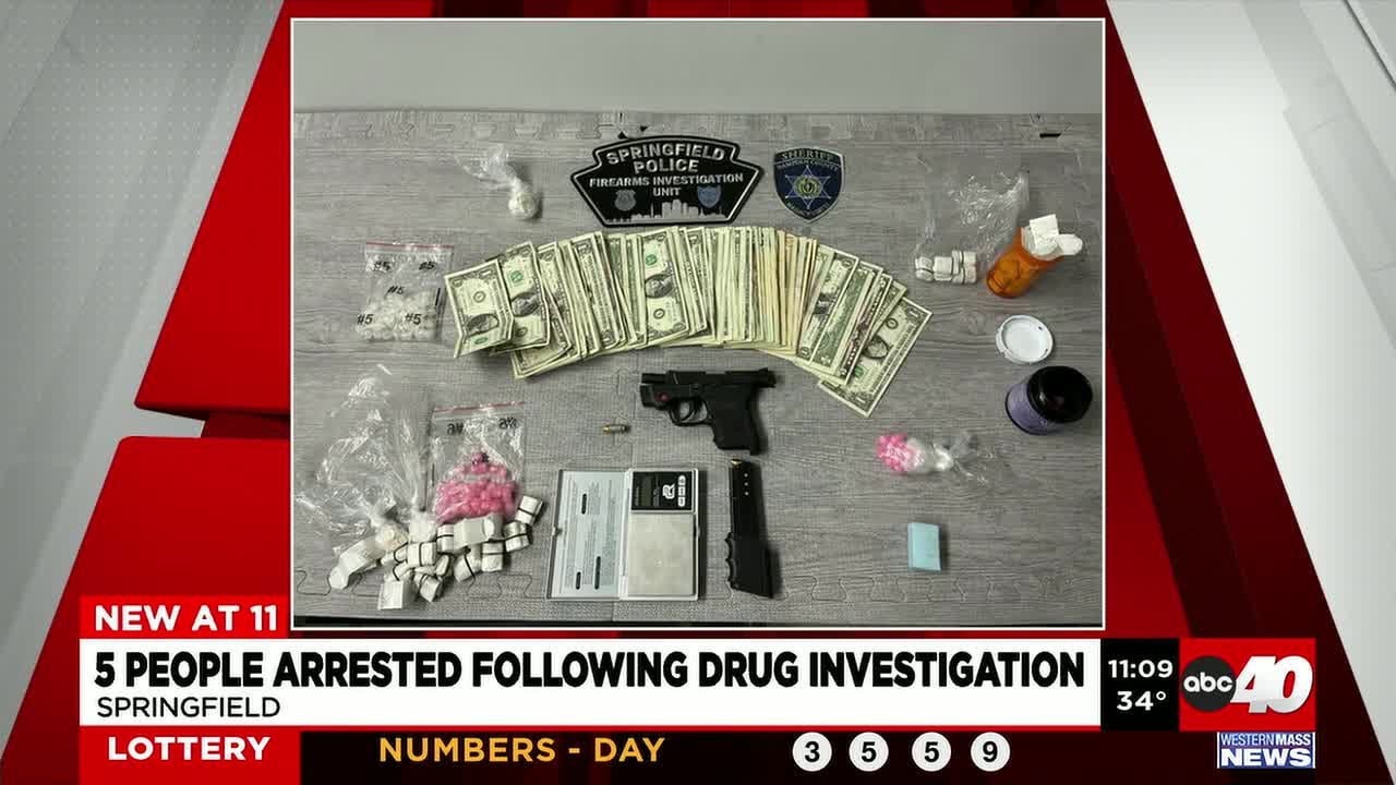 5 people arrested following drug investigation