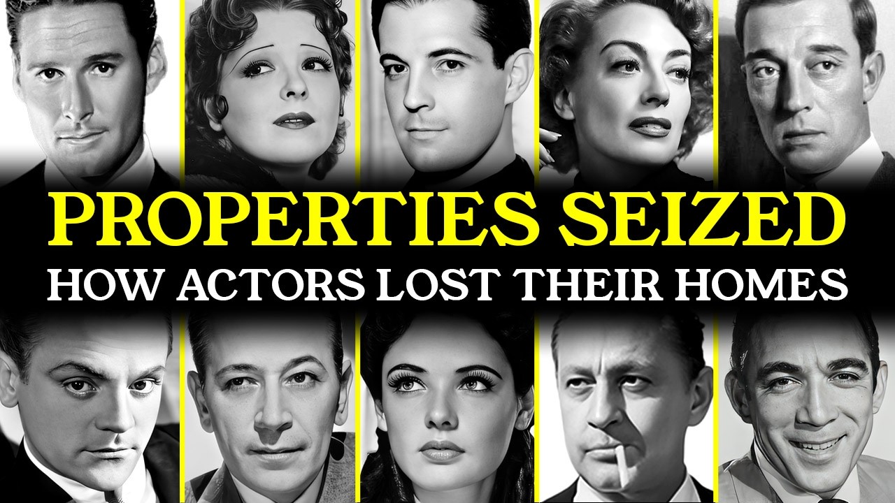 11 Famous Mansions Old Hollywood Actors LOST in Career Downfalls and Tragedies