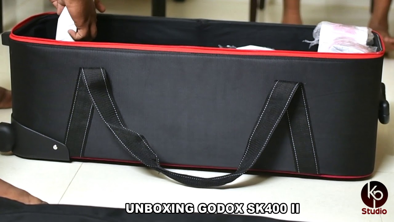 Unboxing Godox SK400II Studio Flash Strobe