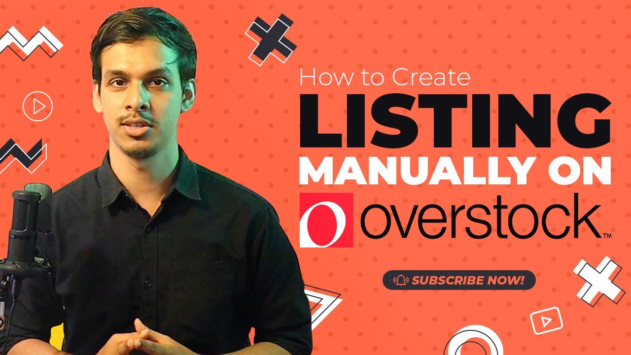 How to Create Listing Manually on Overstock Dashboard - Overstock Listing Management 2023