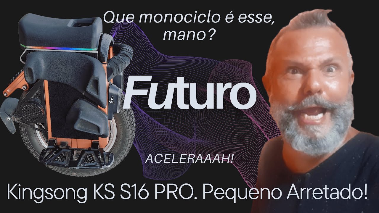 Que monociclo é esse, mano? Kingsong KS S16 PRO