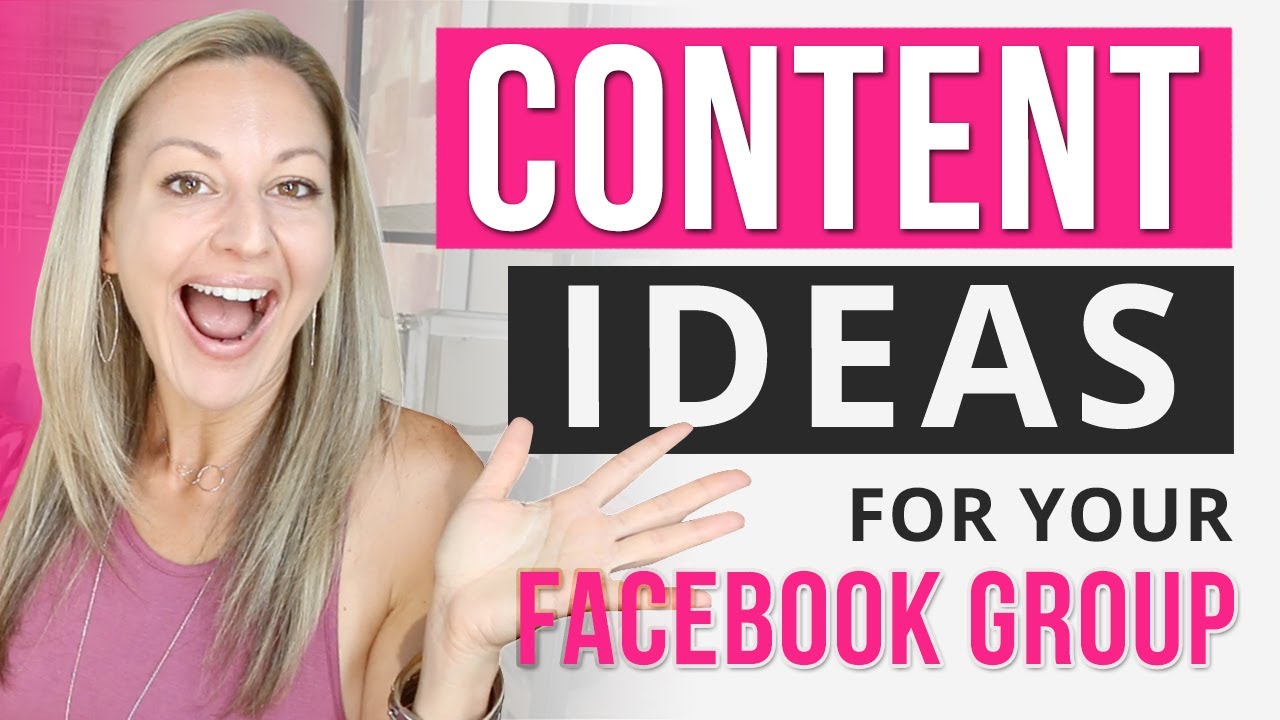 Facebook Group Marketing - My 5 Best Content Ideas To Get More Sales From Your Facebook Group