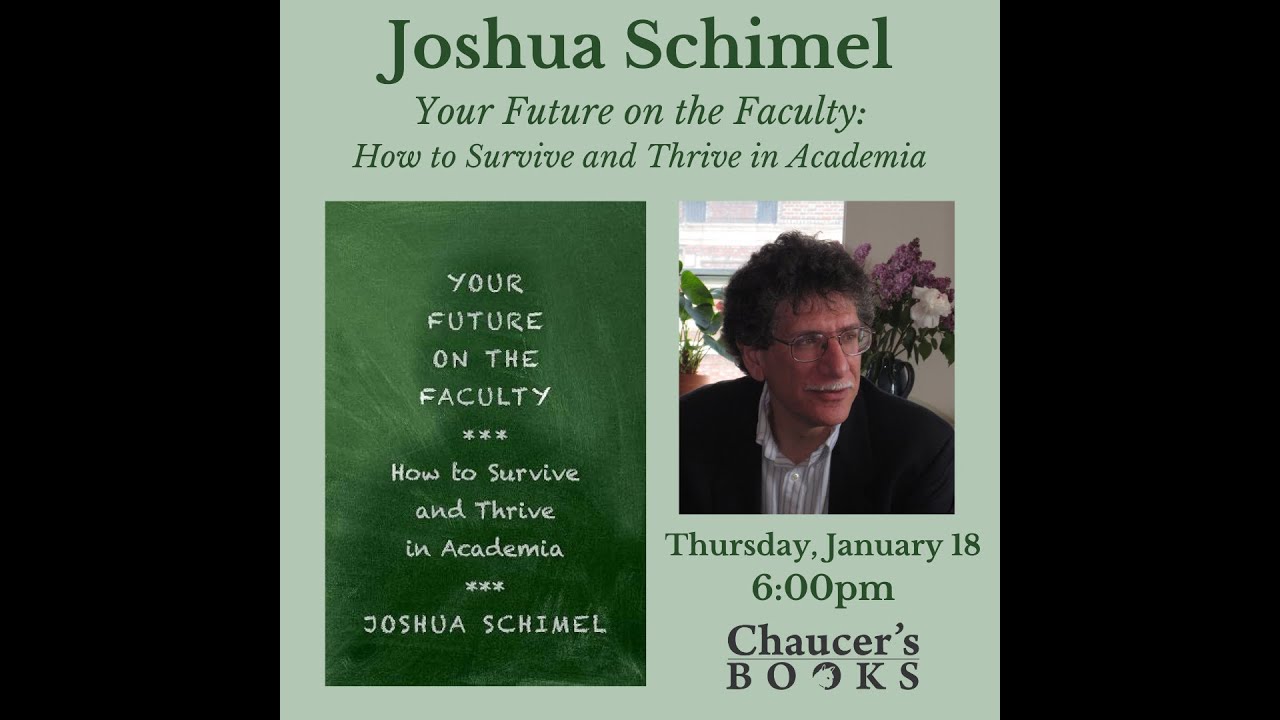 UCSB professor and Local author Joshua Schimel talks about 