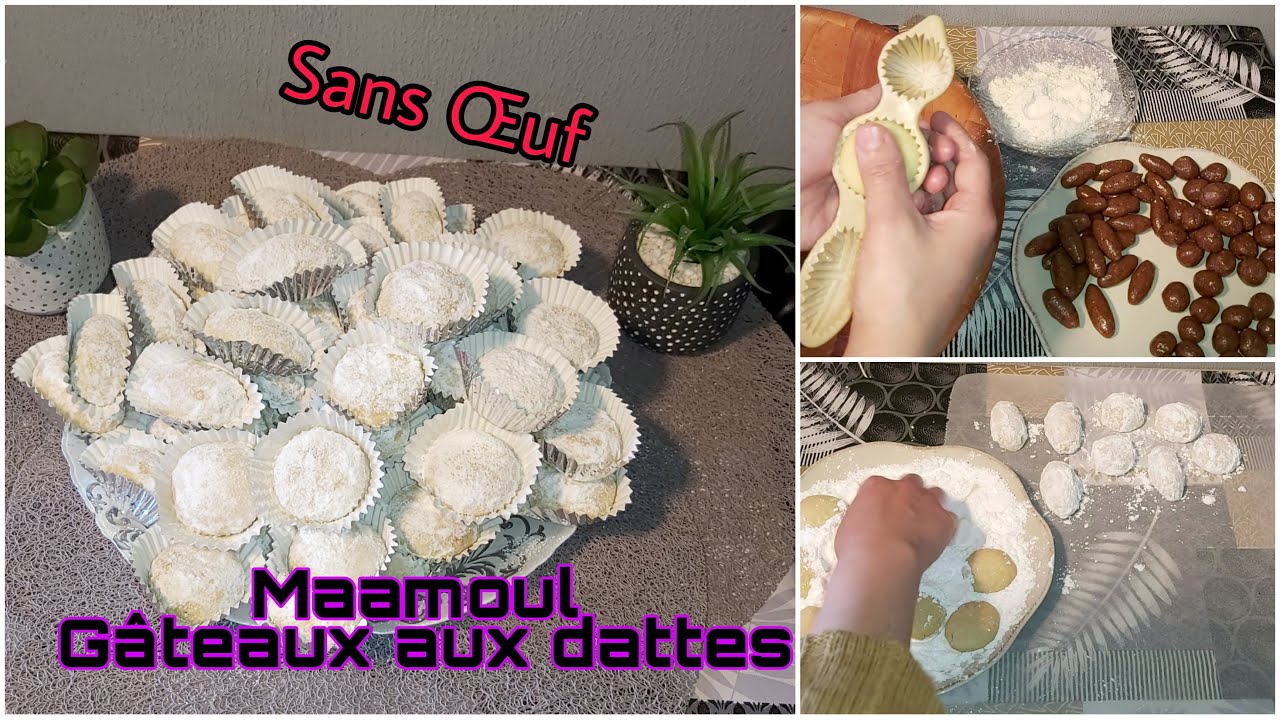 ✨ Aïd 2021 : Maamoul Gâteaux Aux Dattes ✨