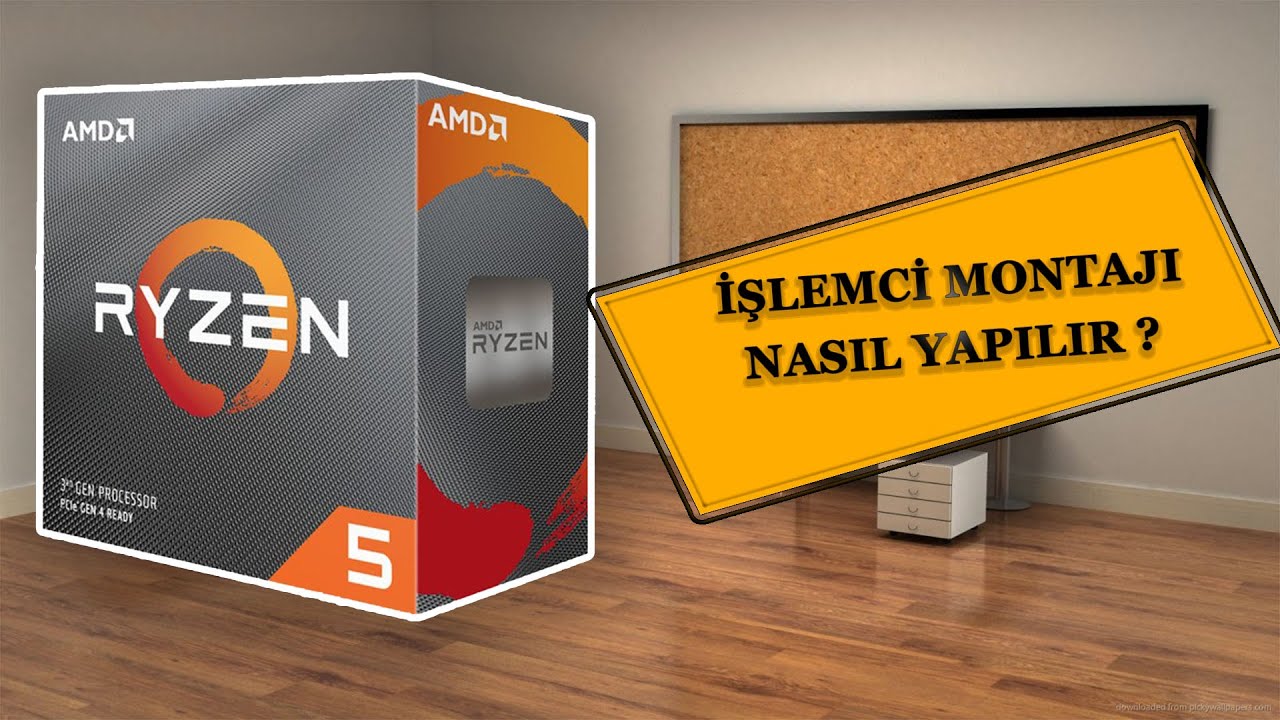 AMD İşlemci Montajı Nasıl Yapılır ? #KendinYapabilirsin!