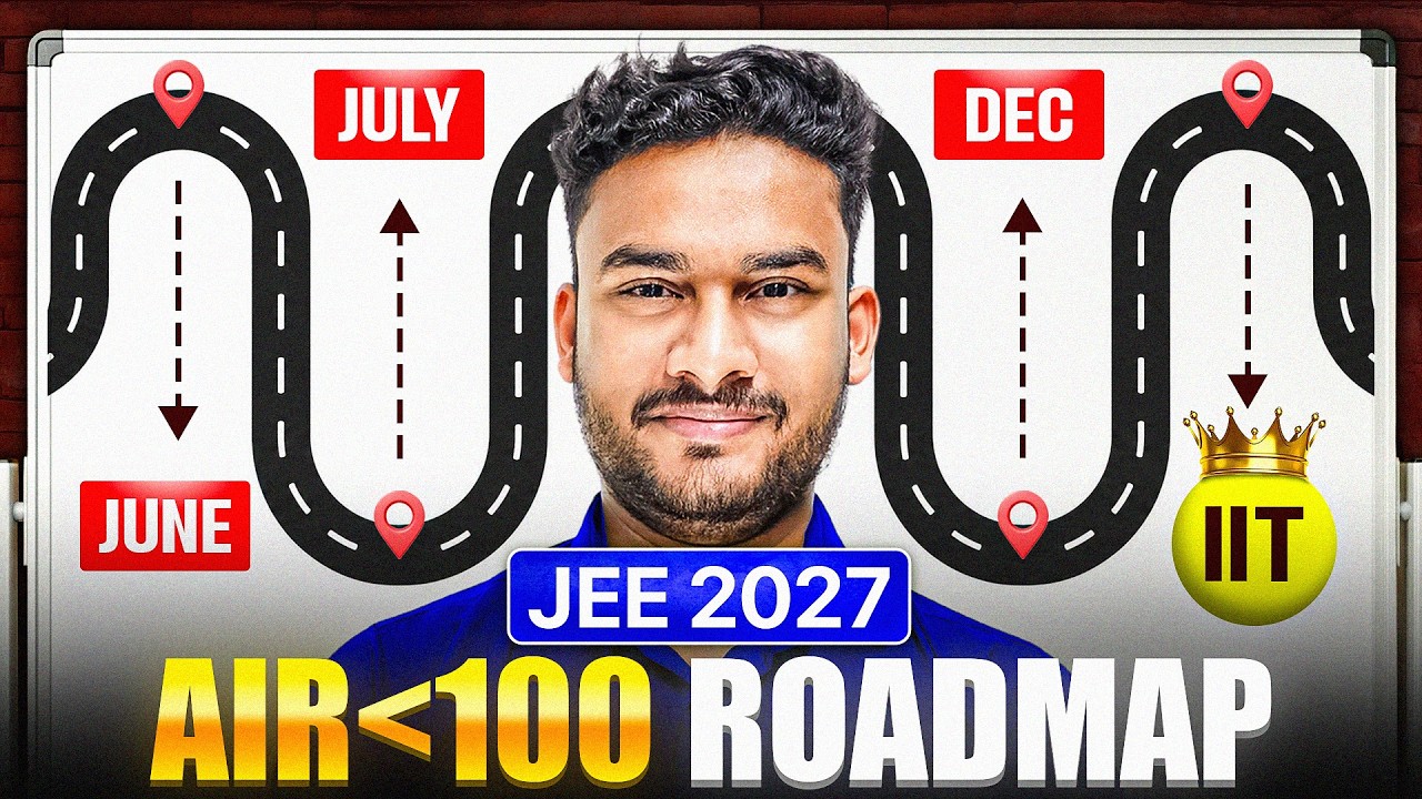 JEE 2027: Start Now or Regret Later! (Full Plan) #iitjee