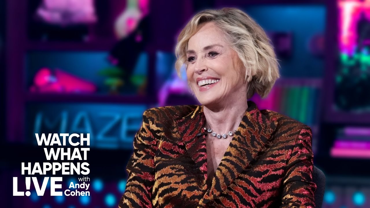 Sharon Stone Revisits Her Iconic Fashion Moments | WWHL