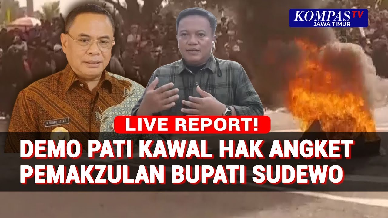 Pantauan Terkini Demo di Pati, Massa Kawal Rapat Pemakzulan Bupati Sudewo!
