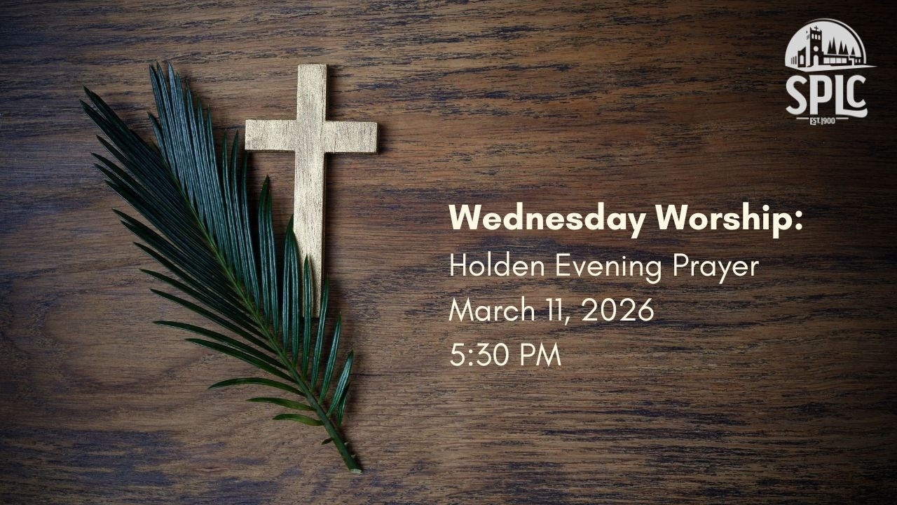 3/11/26, 5:30pm - SPLC in Hanover livestream